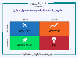 دانستنی های منابع انسانی: ماتریس آنسوف در کسب وکاربه چه نوع ماتریسی گفته می شودو چه طوری  گسترش فعالیت های خودتون بکار می برید؟